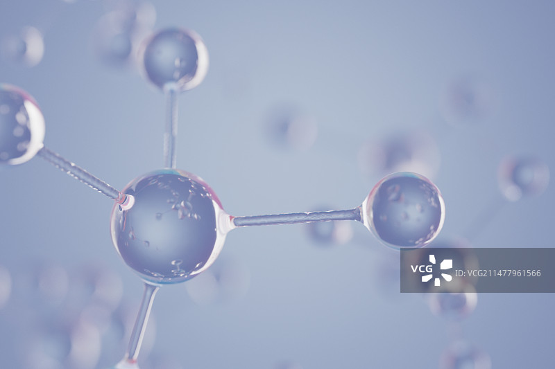 分子结构三维渲染图片素材