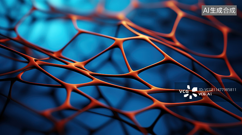 【AI数字艺术】网的全帧拍摄图片素材