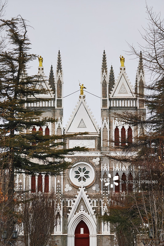 北京西什库教堂图片素材