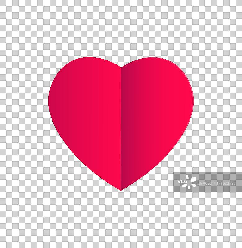 情人节浪漫爱心插画图片素材