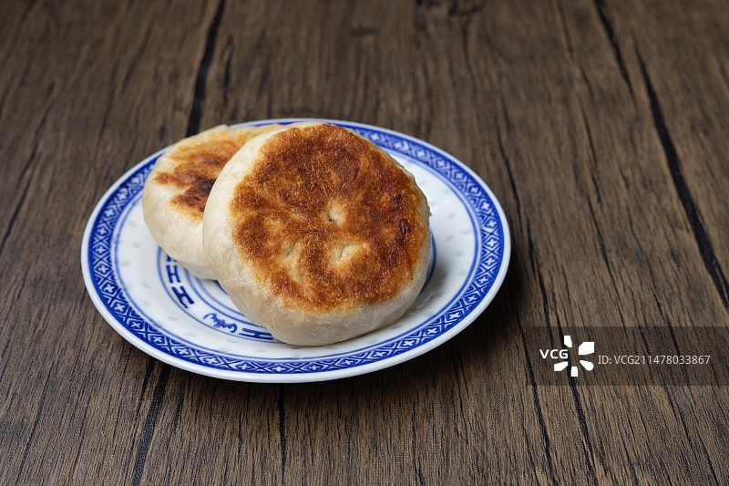 中国式早餐烧饼馅儿饼图片素材