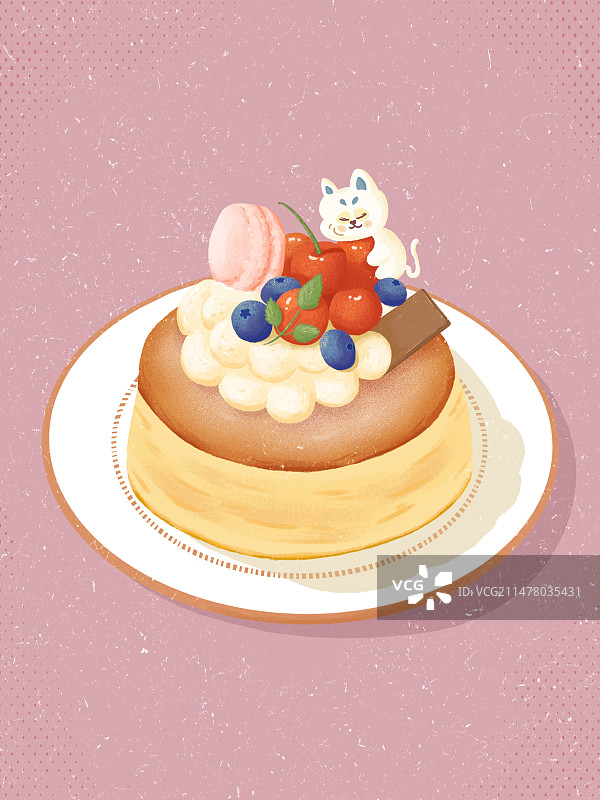 美味舒芙蕾图片素材