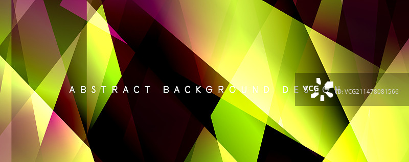 碎玻璃背景效果万花筒图片素材