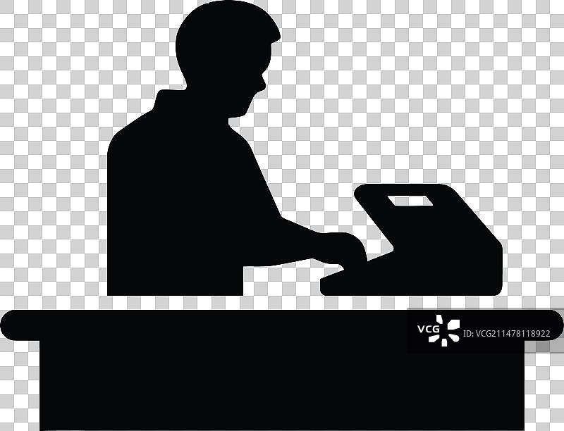 收银机图标图片素材