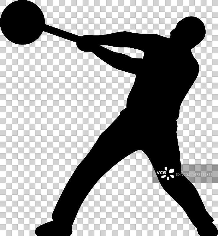 链球运动图标图片素材