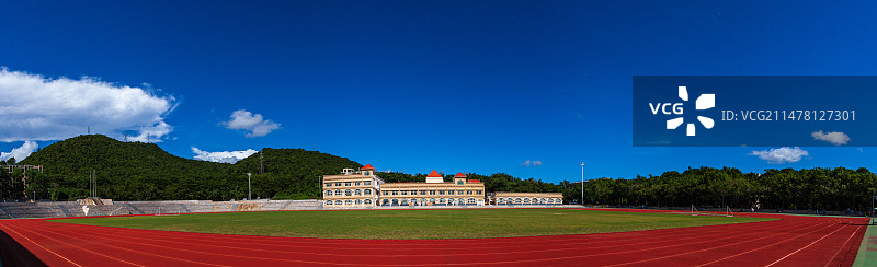 田径场全景图图片素材