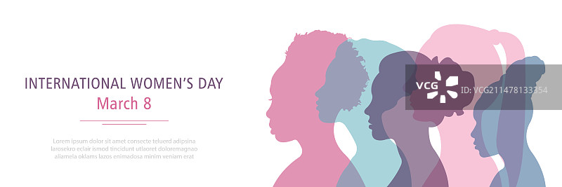 国际妇女节banner图片素材