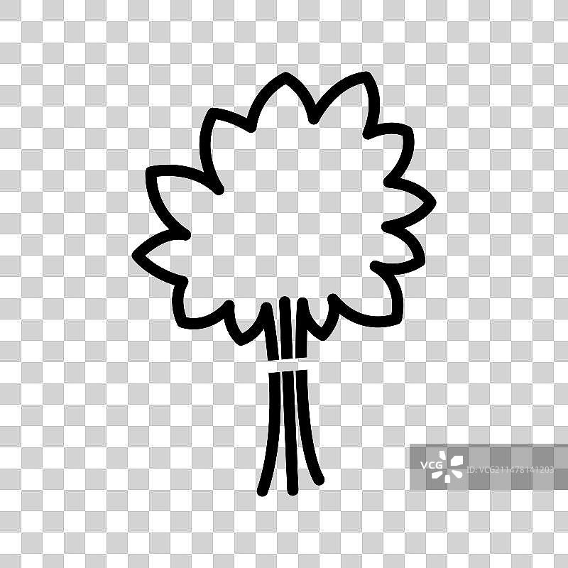 桑拿轮廓图标的威斯克图片素材