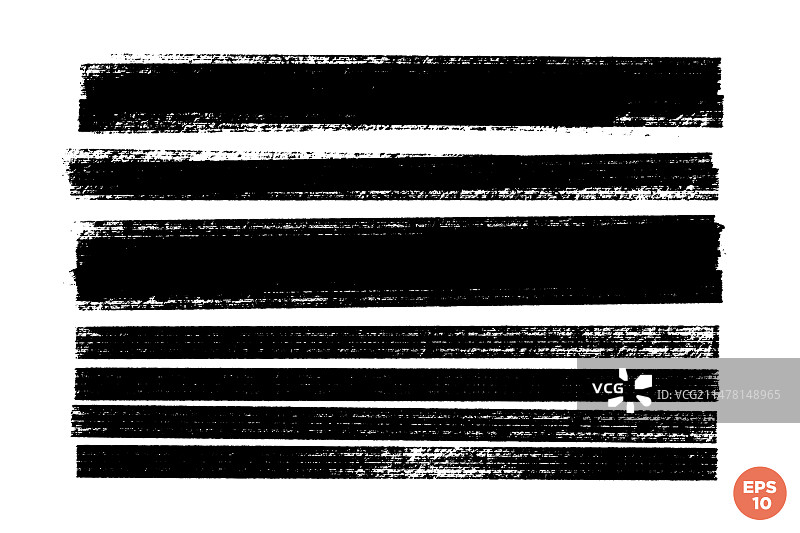 纹理画笔笔触集合图片素材