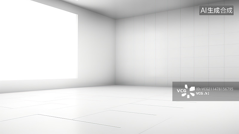 【AI数字艺术】现代建筑室内空间图片素材