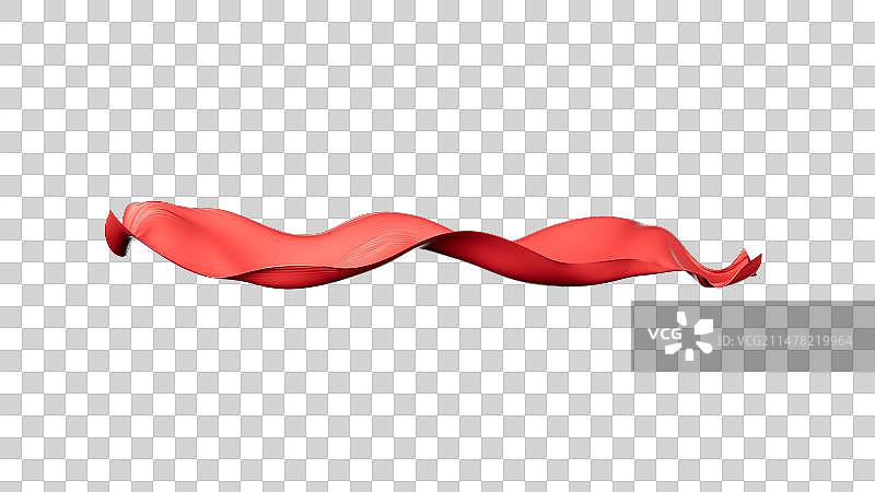 抽象流动飘逸红色布料图片素材