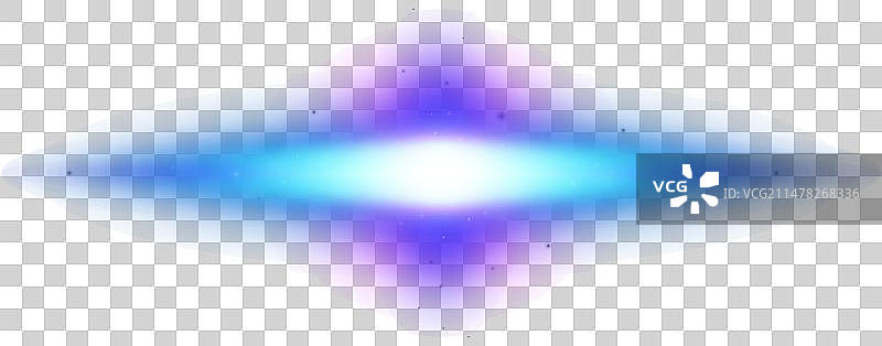 蓝色紫色光星球发光效果图片素材