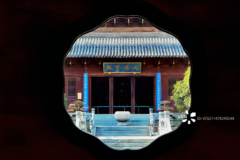 大雄宝殿图片素材