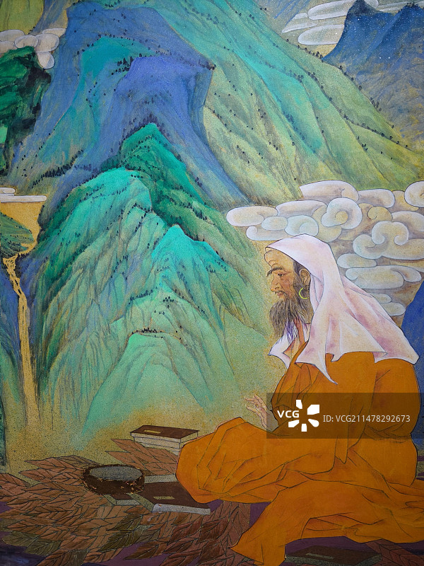 达摩西来图片素材