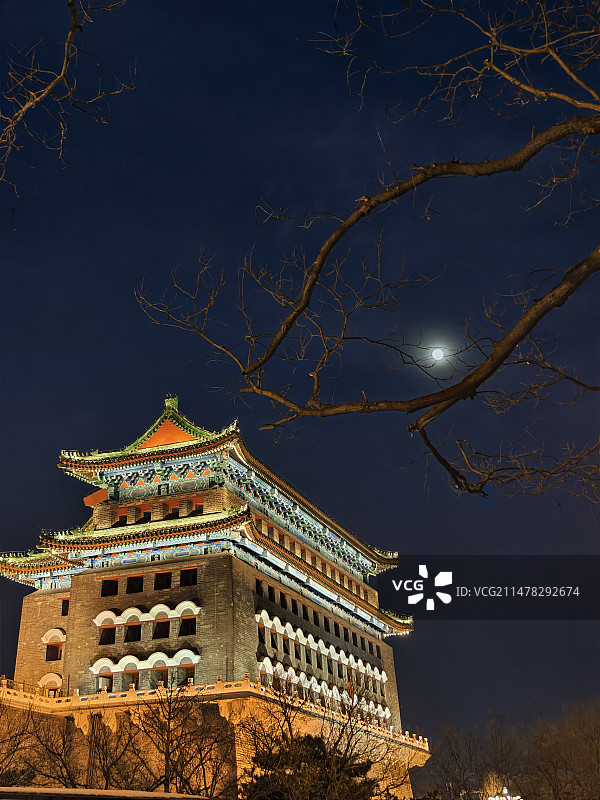 正阳门下图片素材