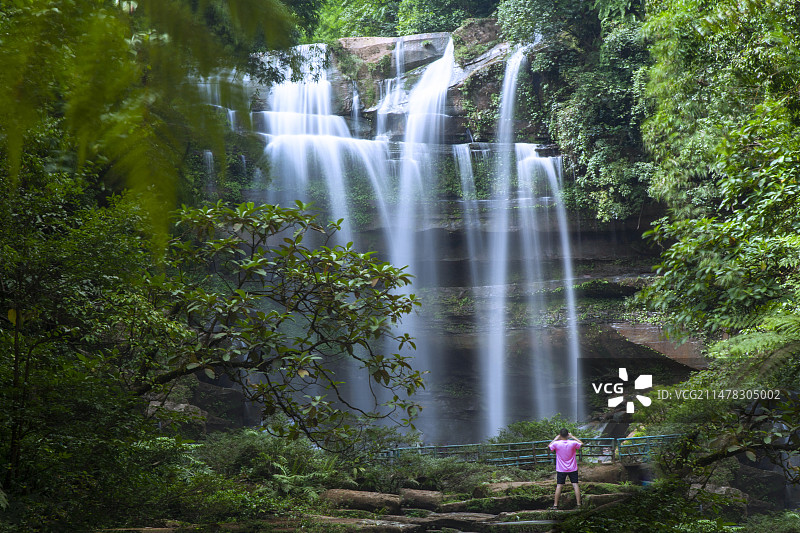 贵州赤水市“四洞沟景区”风光图片素材