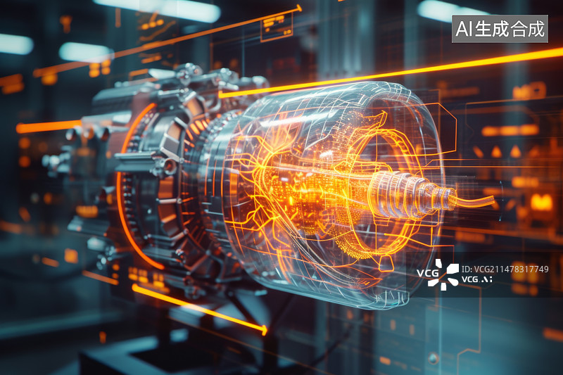 【AI数字艺术】混合现实构建的图像图片素材