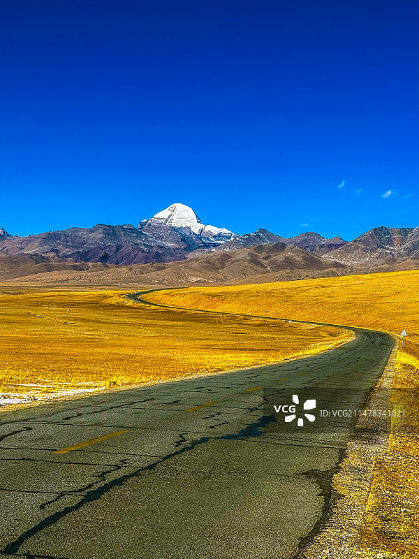 玛旁雍错图片素材