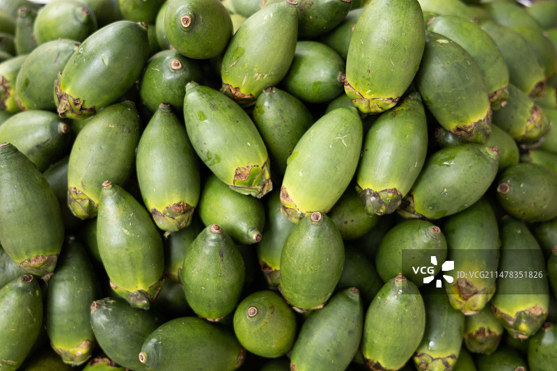 海南街头售卖的槟榔果图片素材