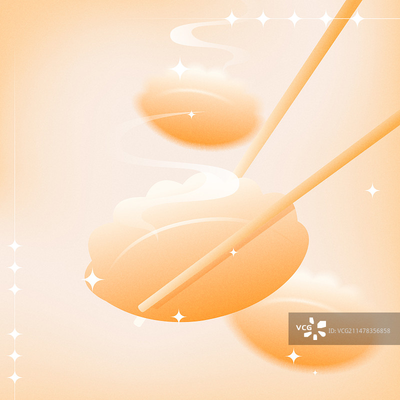 光感弥散风格传统二十四节气冬至壁纸海报模板图片素材