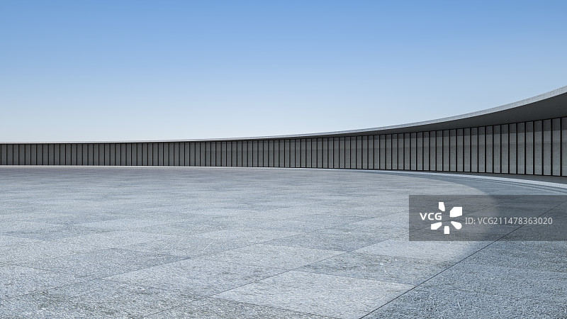 3D渲染艺术中心建筑空间图片素材