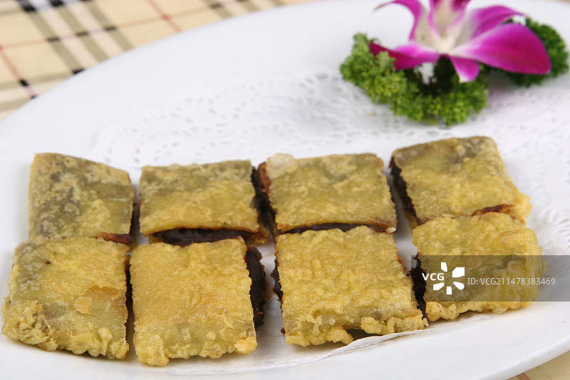 豆沙锅饼图片素材