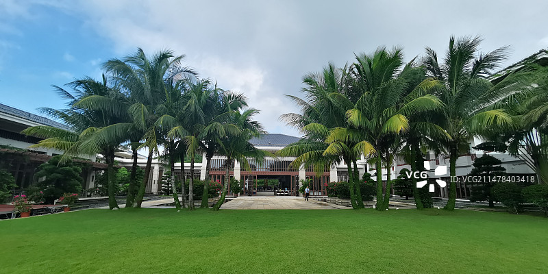 三亚湾椰梦长廊图片素材