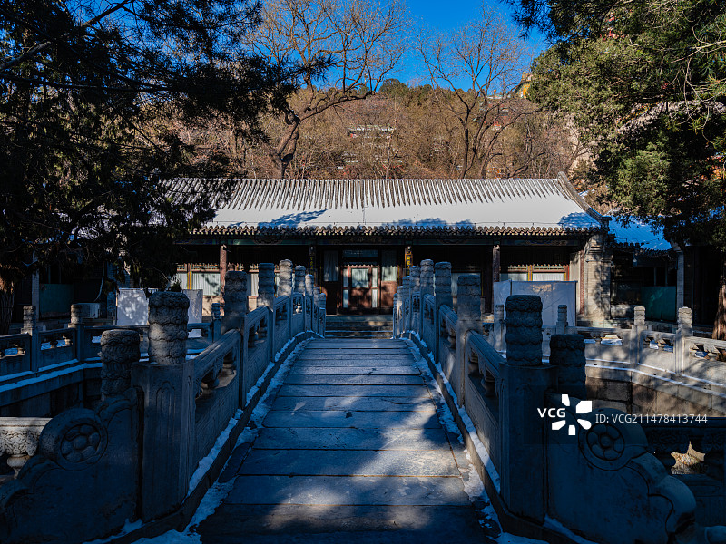 冬日颐和园-清华轩2图片素材