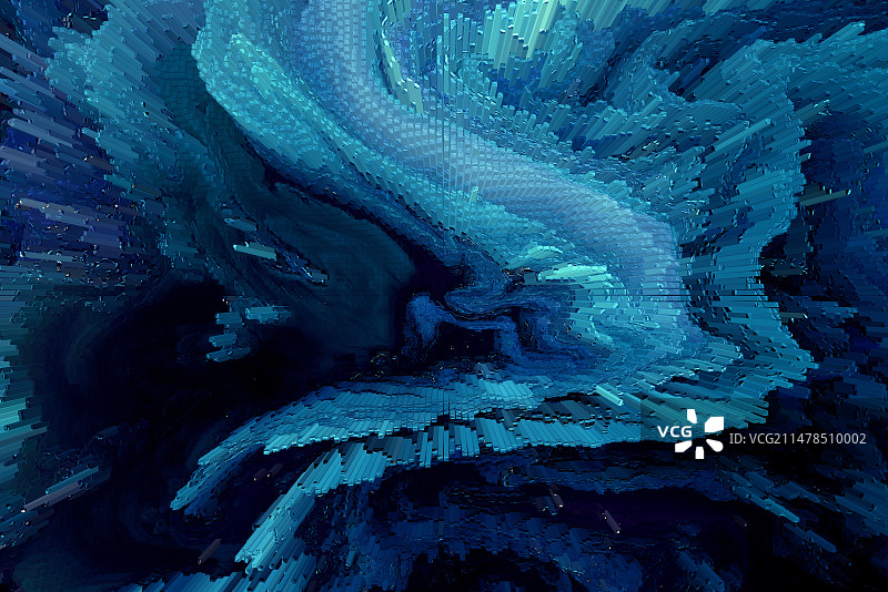 三维抽象震撼视觉冲击力背景图图片素材