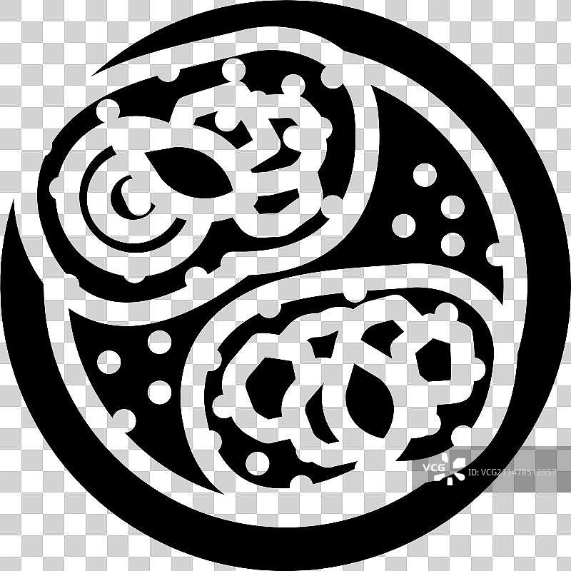 意式烤面包开胃菜意大利美食标志符号图片素材