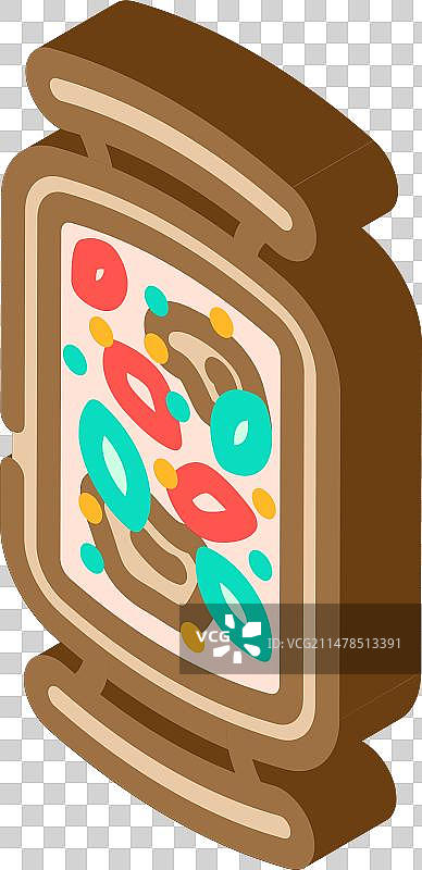 烩牛膝意大利美食2.5D图标图片素材