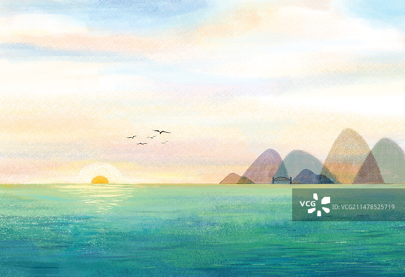 海上风景图片素材