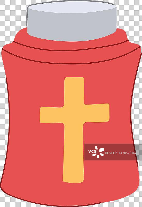 葬礼瓮骨灰卡通图片素材