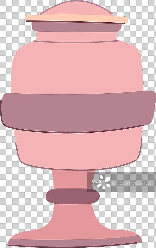 骨灰卡通图片素材