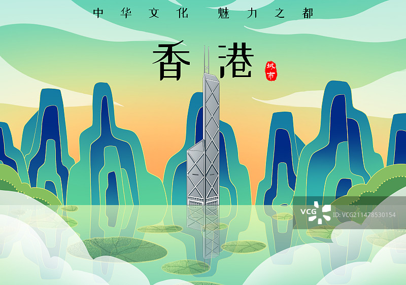 香港中银大厦图片素材