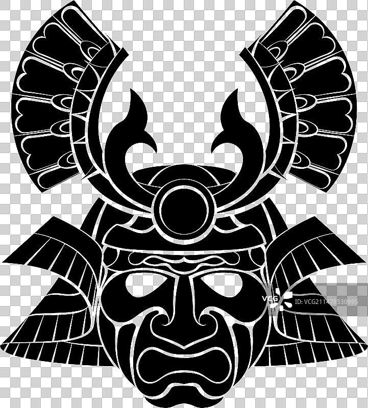 武士面具图片素材