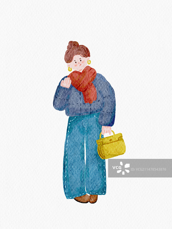 时尚穿搭图片素材