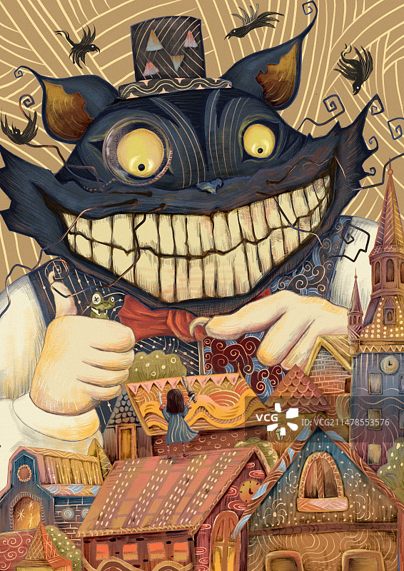 儿童绘本插画图片素材