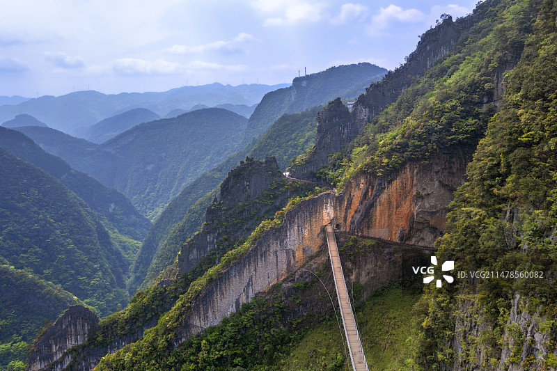 重庆市涪陵区武陵山大裂谷图片素材