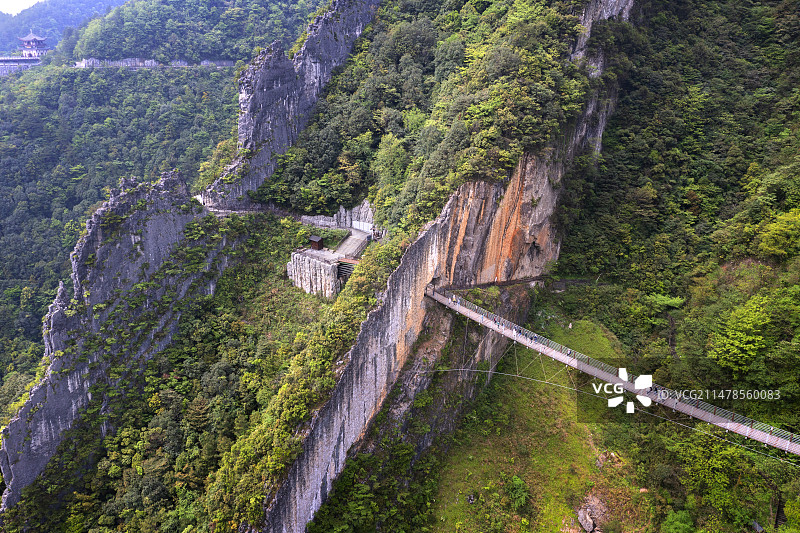 重庆市涪陵区武陵山大裂谷图片素材