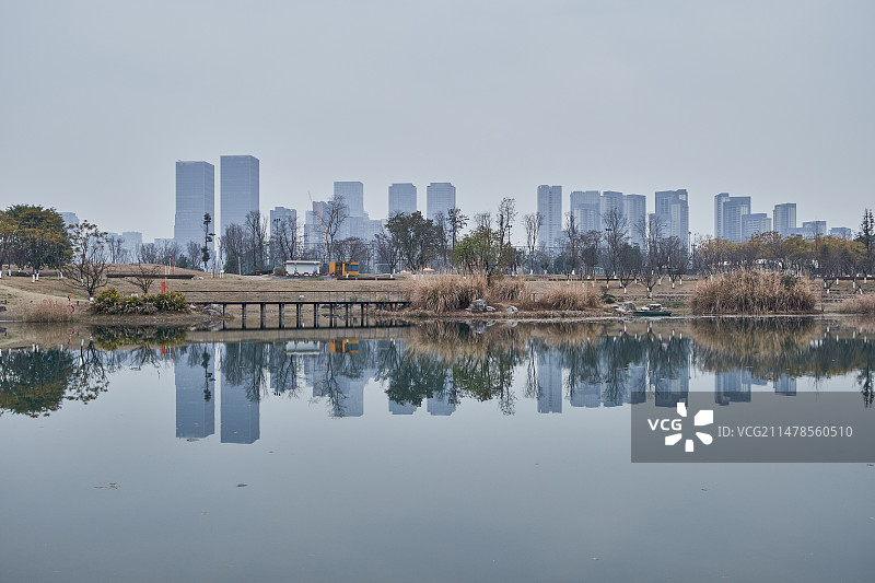 四川成都桂溪生态公园风景图片素材