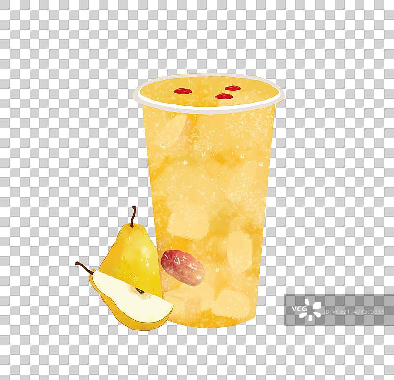 小吊梨汤插画图片素材