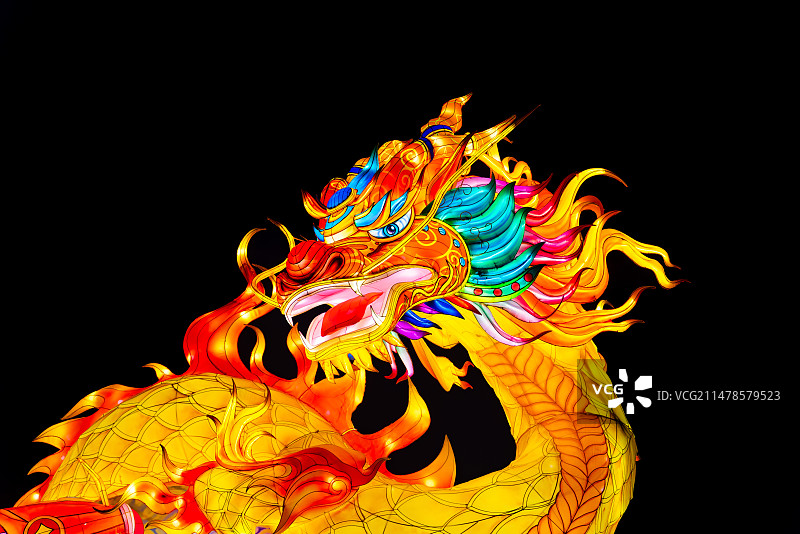 龙年花灯图片素材