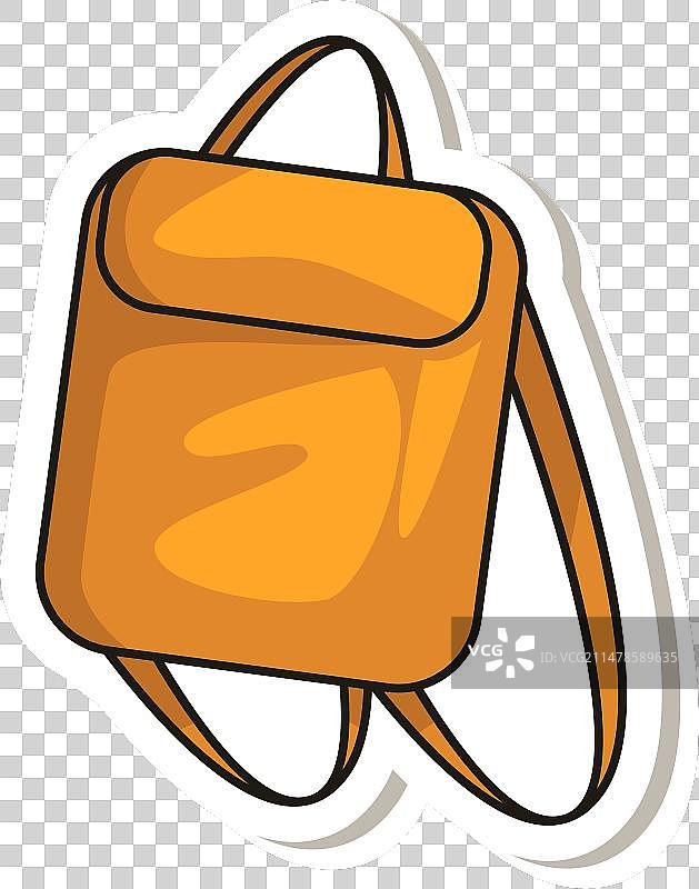 贴纸时尚品牌服装背包图片素材