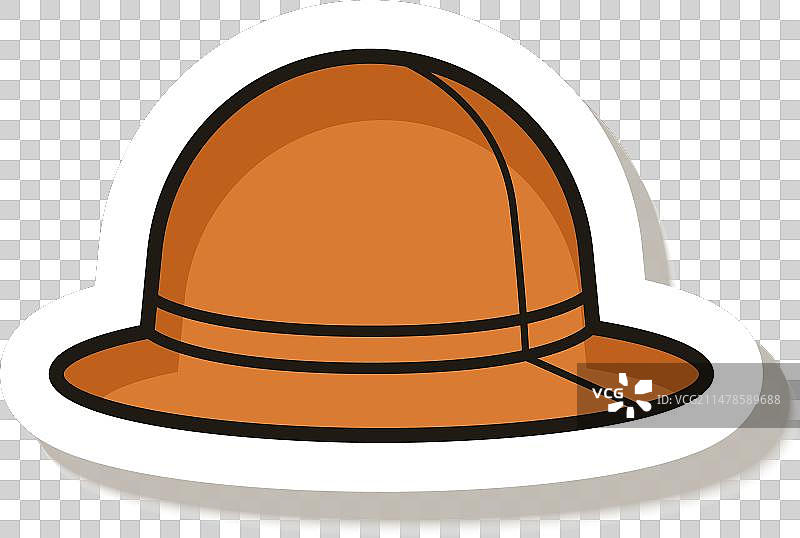 帽子贴纸时尚品牌服装配饰图片素材