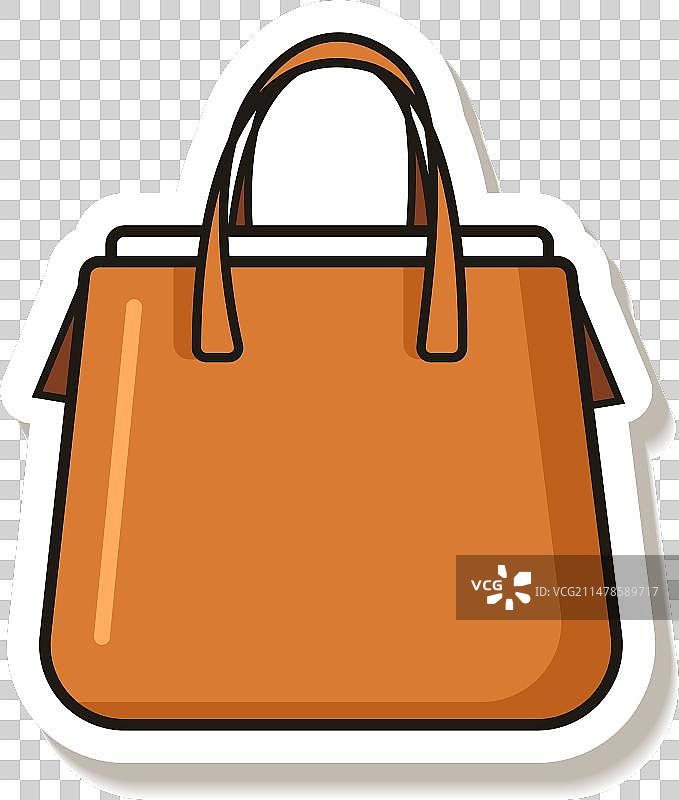 手提包贴纸时尚品牌服装图片素材