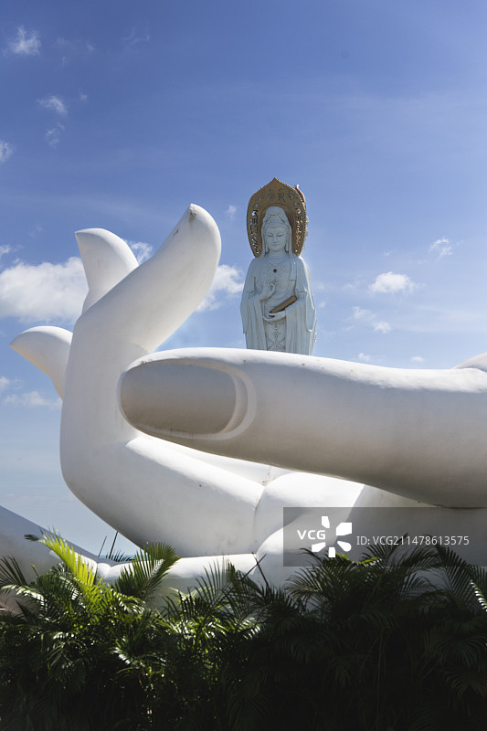 海上观音图片素材