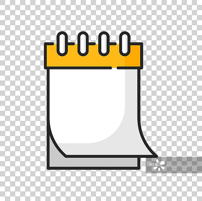 空白计划日记贴纸墙历图标图片素材