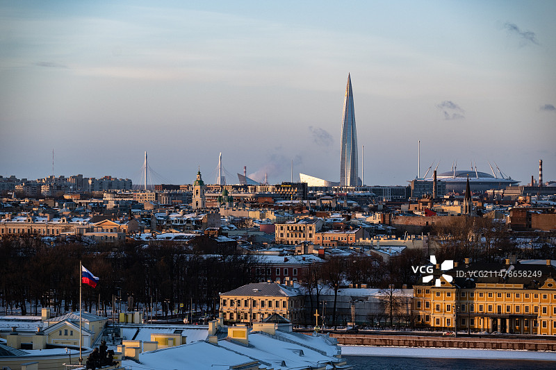 圣彼得堡市中心图片素材