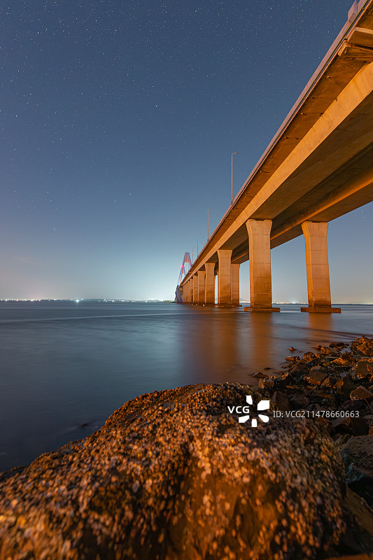 丁字湾大桥图片素材